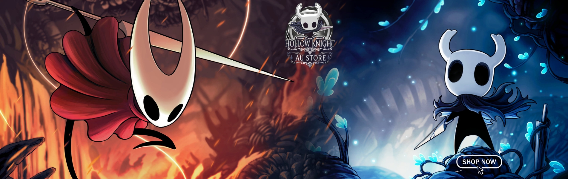 Hollow Knight AU Store Banner - Hollow Knight AU Store