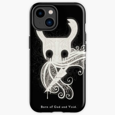 The Knight From Hollow Knight Born Of God And Void Iphone Case