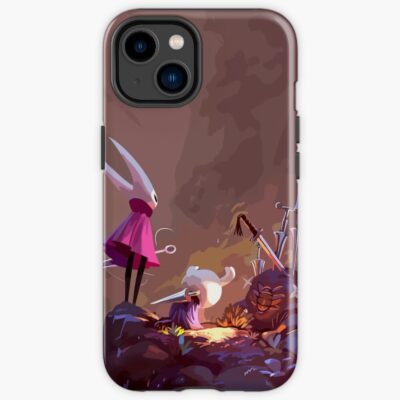 Hollow Knight The Knight And Hornet Iphone Case