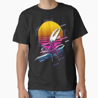 Hornet Hollow Knight Silksong Retro T-shirt