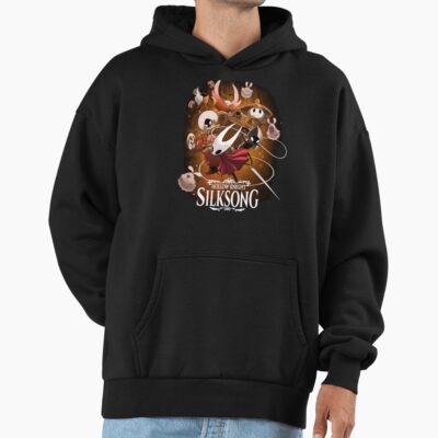 Hollow Knight Silksong Vintage Hoodie