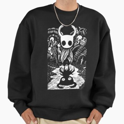 Ghost Knight Graphic Art Hollow Knight Funny Game Design Sweatshirt