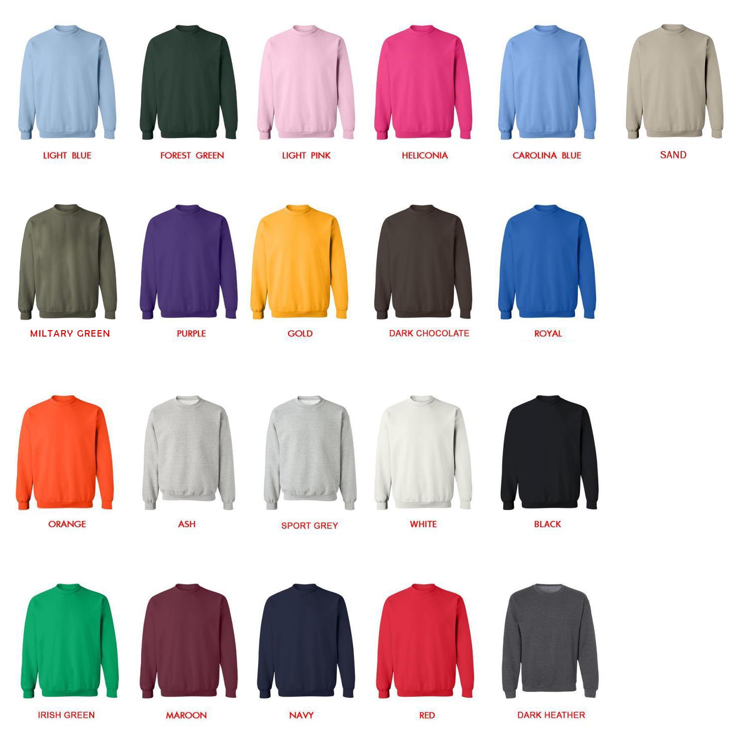 sweatshirt color chart - Hollow Knight AU Store