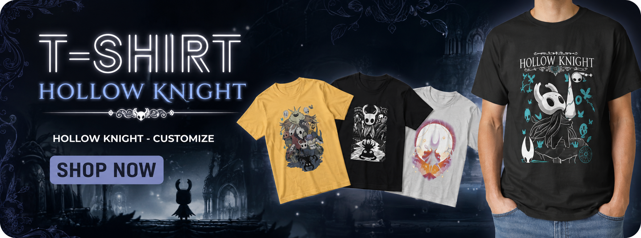 t shirt - Hollow Knight AU Store