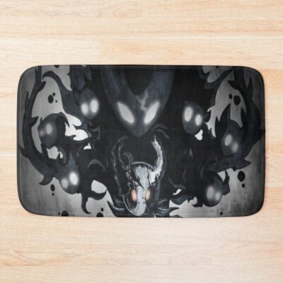 Hollow Black Bath Mat