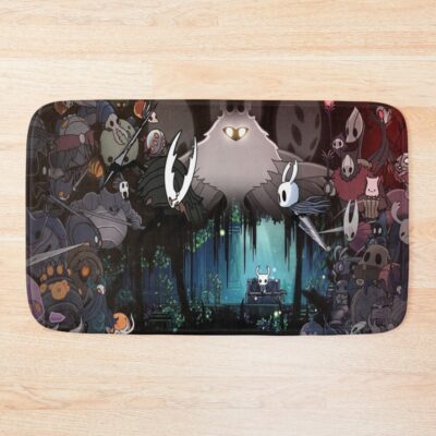 Hollow Knight Fantasy Artwork Bath Mat