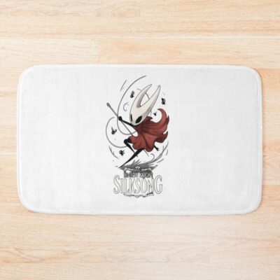 Hollow Knight Silksong Hornet Fan Art Design Bath Mat