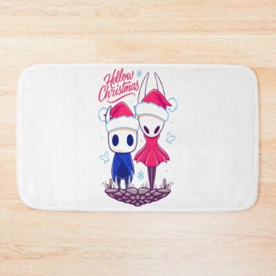 Hollow Christmas Hollow Knight Silksong Hornet The Knight Indie Game Bath Mat