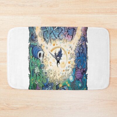 Hollow Knight Colorful Design Bath Mat