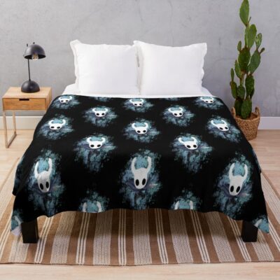 Tiny Hollow Knight Throw Blanket
