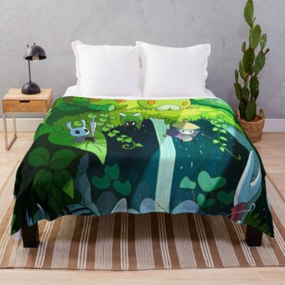 Hollow Knight Poster Throw Blanket