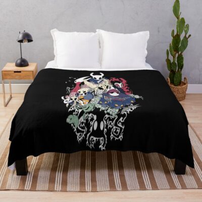 Hollow Knight Crew Design Throw Blanket