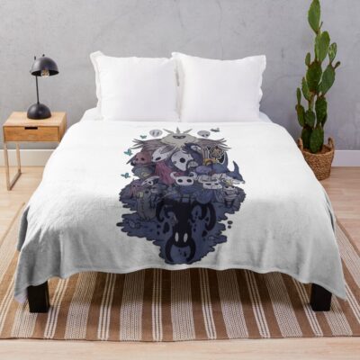 Silksong Hollow Knight Gamer Gift Hollow Knight Gaming Throw Blanket