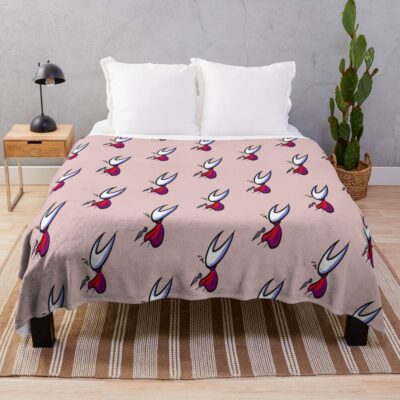 Hornet Hollow Knight Design Throw Blanket