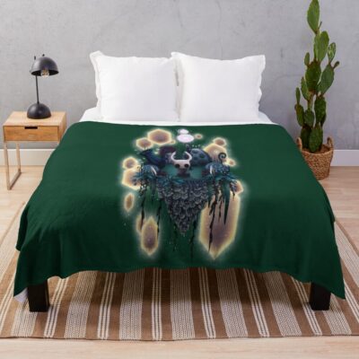 Hollow Knight Island Throw Blanket