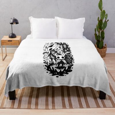 Hollow Knight Chrysalis Of The Void Throw Blanket