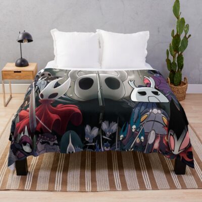 Hollow Knight Hot Idea Throw Blanket