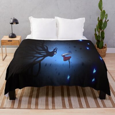 Sister Of The Void Silksong Throw Blanket