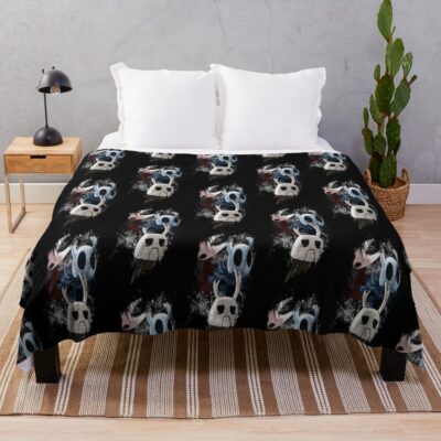 The Knight Team Grunge Throw Blanket