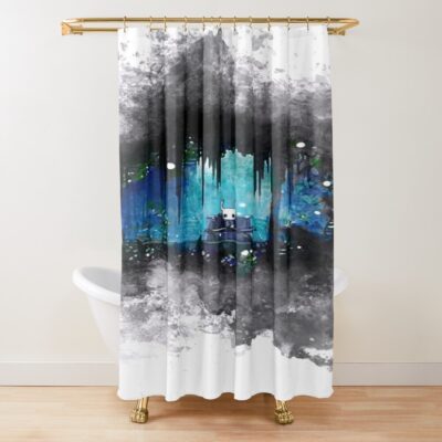 Waterc Hollow R Knight Shower Curtain