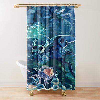 Hollow Knight Art Design Shower Curtain