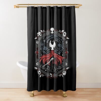 Hollow Knight Silksong The Huntress Shower Curtain
