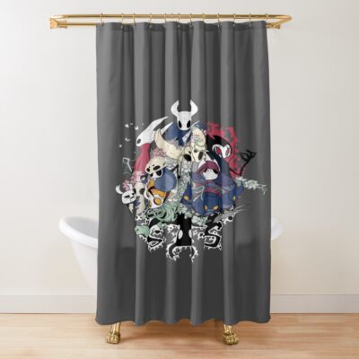 Hollow Knight Crew Shower Curtain