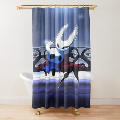 Hollow Knight Cute Shower Curtain