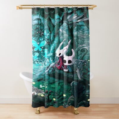 Love Always Hollow Knight Shower Curtain