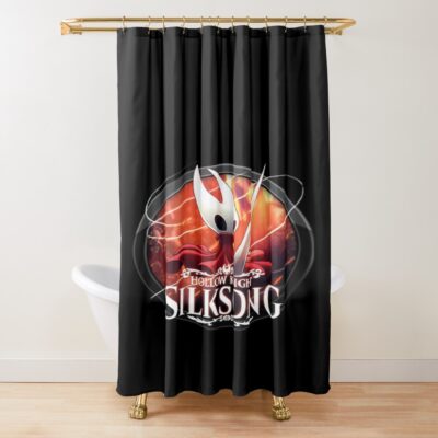 Hollow Knight Silksong Shower Curtain