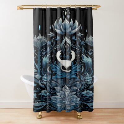 Hollow Knight Awesome Print Gaming Design Shower Curtain