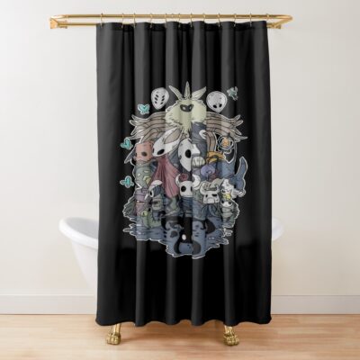 Hollow Party Shower Curtain