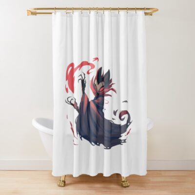 Hollow Knight Grimm Shower Curtain