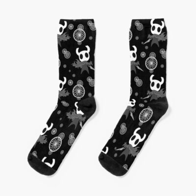 Hollow Knight Pattern Socks