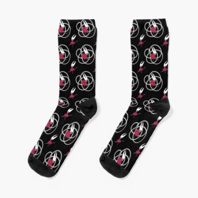 Hollow Knight Hornet Pattern Socks