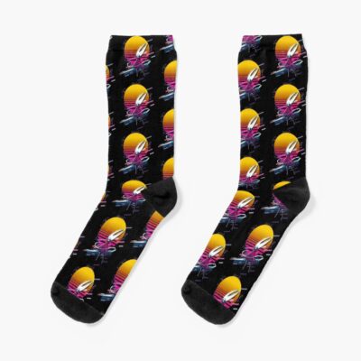 Hornet Hollow Knight Silksong Retro Socks