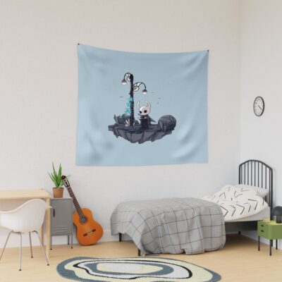 Hollow Knight The Knight Design Tapestry