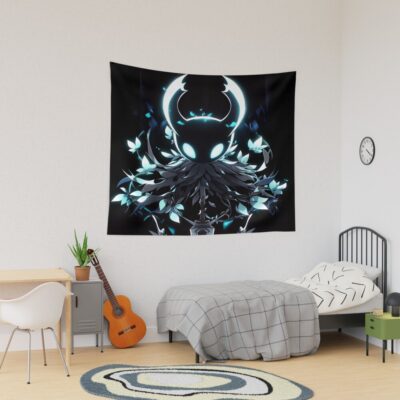 Neon Hollow Knight Tapestry
