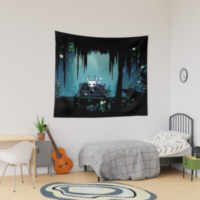 Hollow Green Tapestry