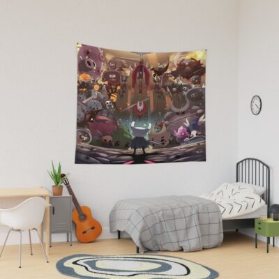 Hollow Knight Fantasy Artwork Tapestry
