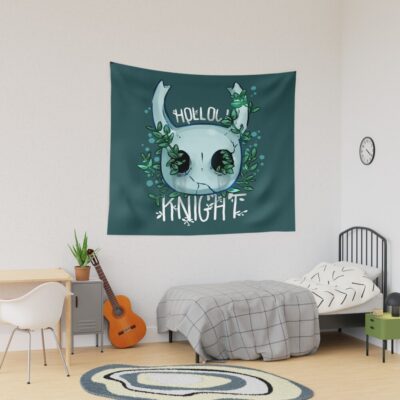 Hollow Knight Retro Game Artwork Tapestry