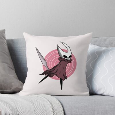 Hollow Knight Hornet Design Throw Pillow