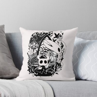 Hollow Knight Wanderer Edition Throw Pillow