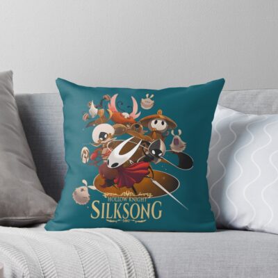 Vintage Gaming Game Character Vintage Retro Cartoon Throw Pillow