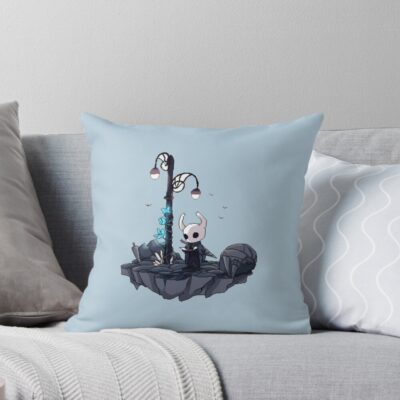 Hollow Knight The Knight Design Throw Pillow