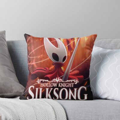Hollow Knight Silksong Throw Pillow