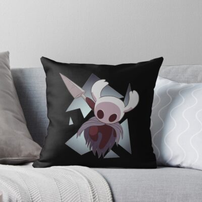 Hollow Knight Legendary Journey Throw Pillow
