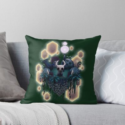 Hollow Knight Island Throw Pillow