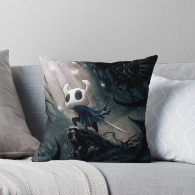 The Abyss Walker Throw Pillow