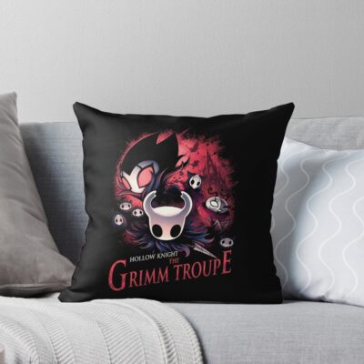 Hollow Knight Grimm Troupe Throw Pillow